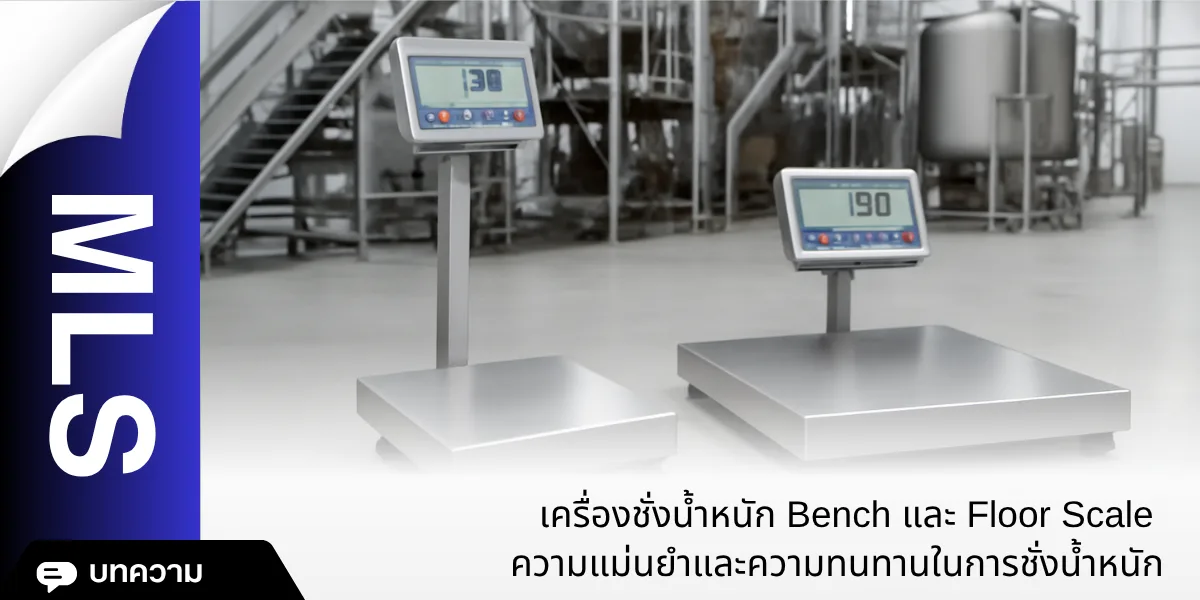 เครื่องชั่งน้ำหนัก Bench และ Floor Scale ความแม่นยำและความทนทานในการชั่งน้ำหนัก