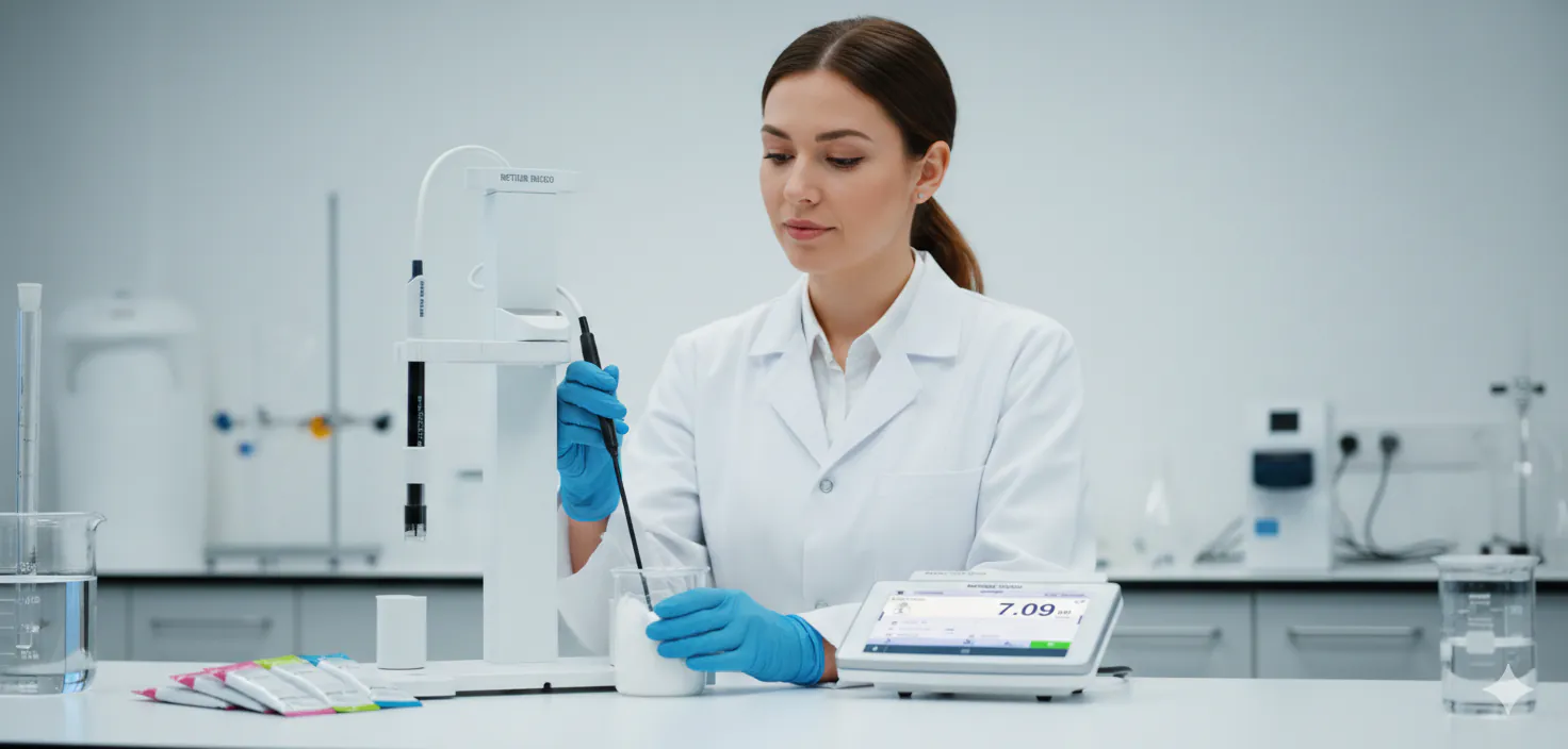 Seven2Go pH meter field work