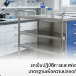 รถเข็นปฏิบัติการและเฟอร์นิเจอร์ในห้องแล็บ: มาตรฐานเพื่อความปลอดภัยและประสิทธิภาพ